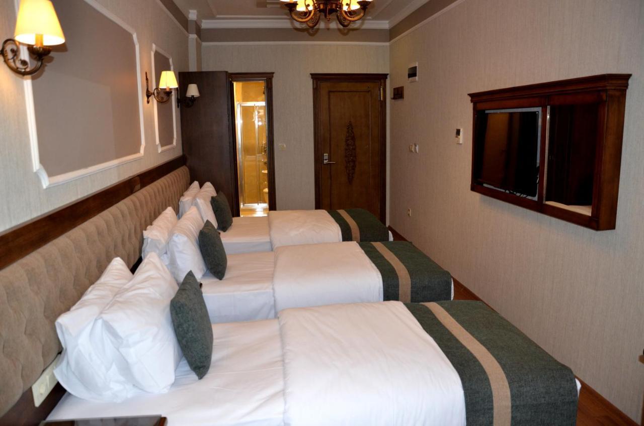 Hotel Ahmet Efendi Konagi Estambul Exterior foto A room at the hotel