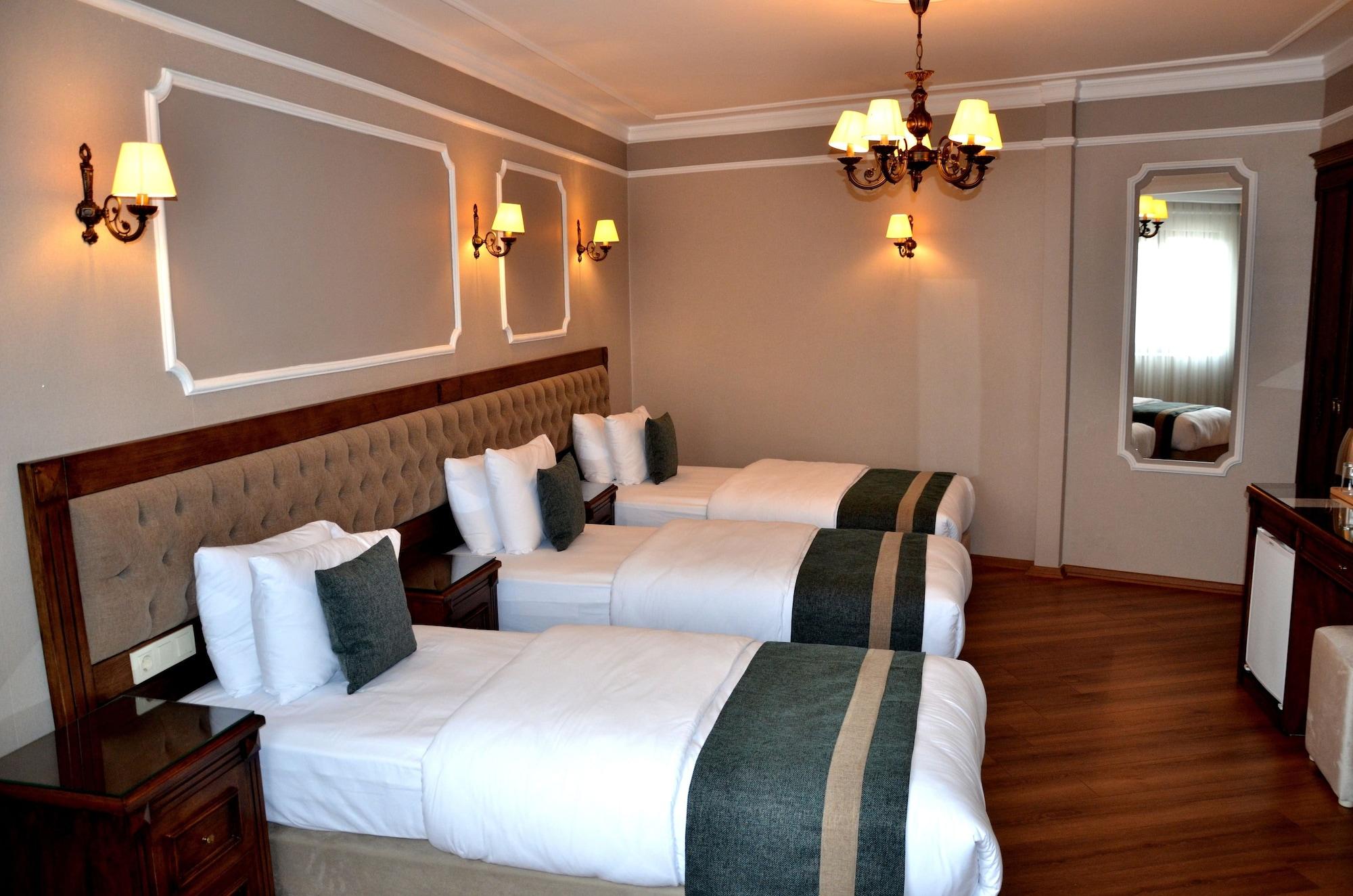 Hotel Ahmet Efendi Konagi Estambul Exterior foto A room at the hotel