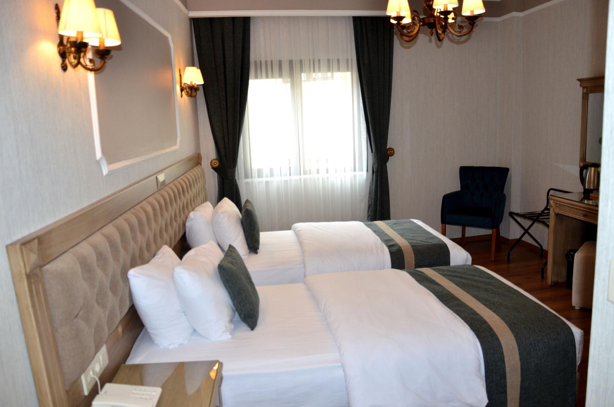 Hotel Ahmet Efendi Konagi Estambul Exterior foto A room at the hotel