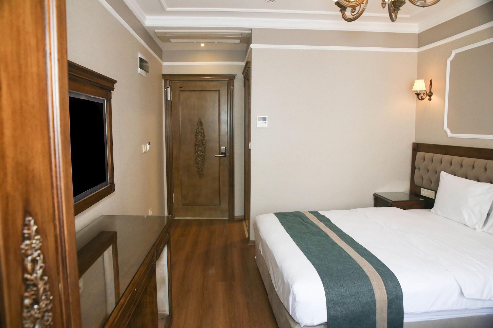Hotel Ahmet Efendi Konagi Estambul Exterior foto A room at the hotel