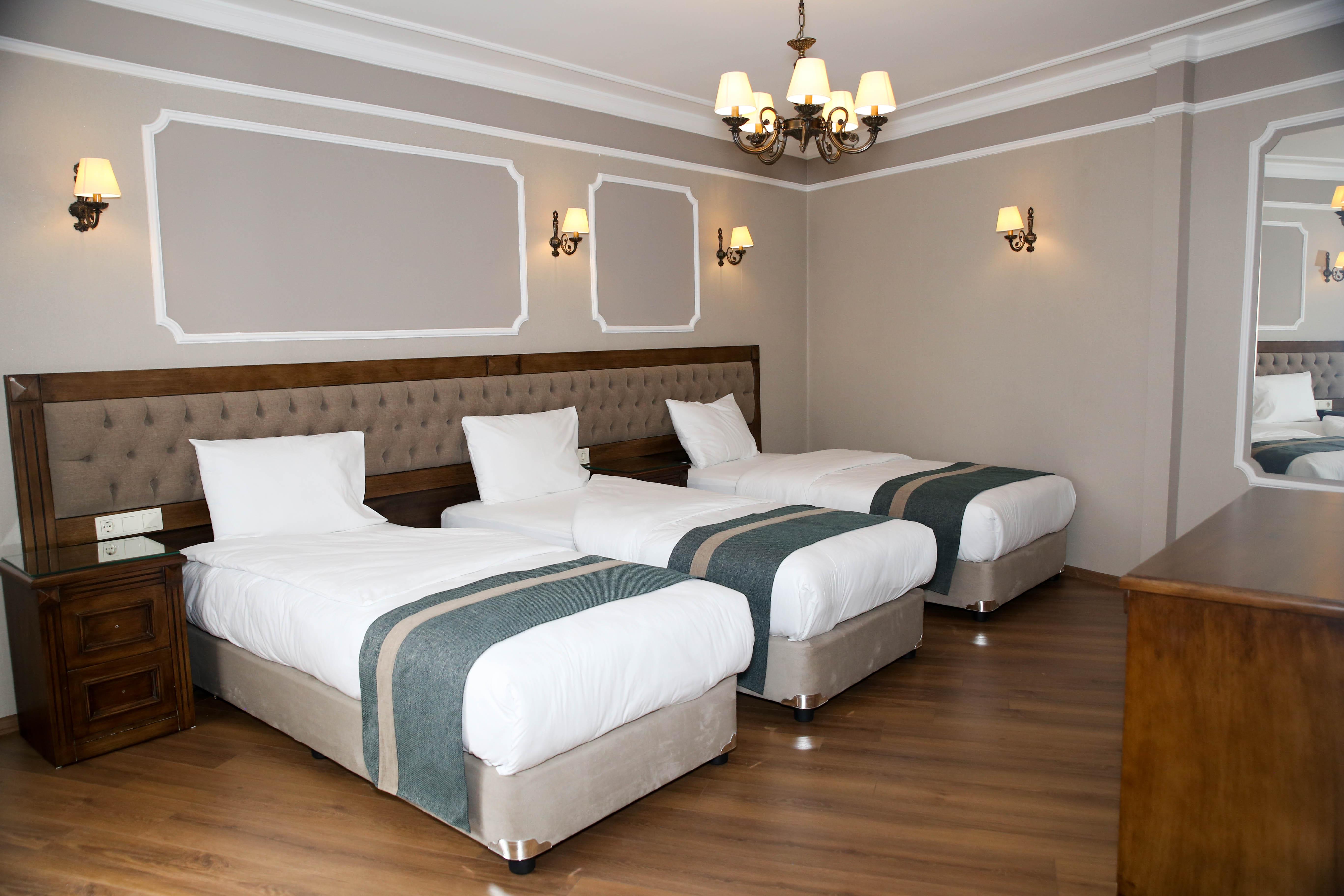 Hotel Ahmet Efendi Konagi Estambul Exterior foto A room at the hotel