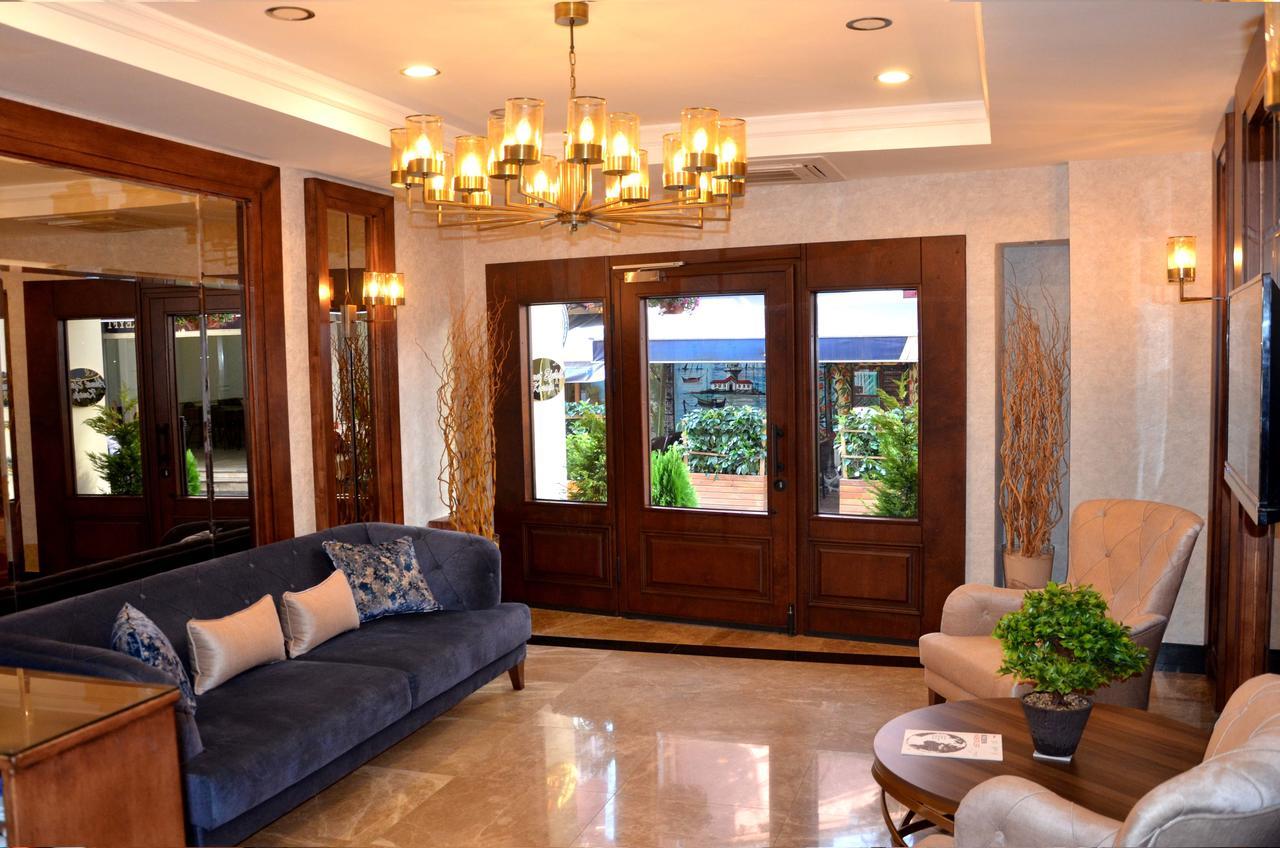 Hotel Ahmet Efendi Konagi Estambul Exterior foto Lobby