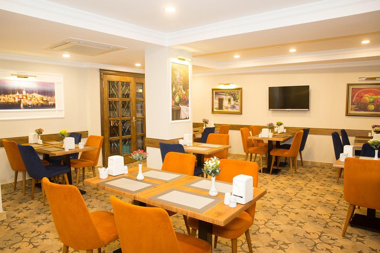 Hotel Ahmet Efendi Konagi Estambul Exterior foto Restaurant